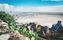 best walks in normandy mont saint michel